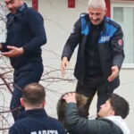 Erzurum’da Kediyi Kurtarma Operasyonu Büyüledi