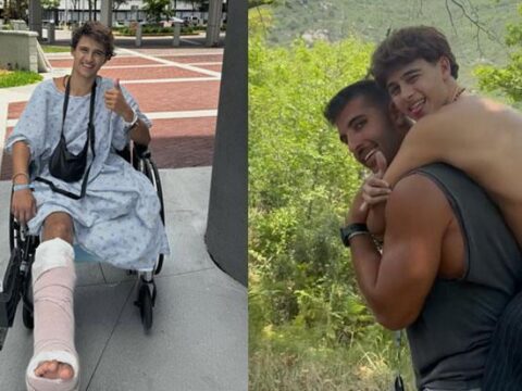 Bacagi ampute edilmisti survivor sampiyonundan duygusal sozler hayatimi kurtardin nbxJlFIv